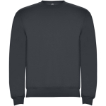 Jersey para niños de algodón y poliéster en punto 280 g/m2 Roly color gris oscuro