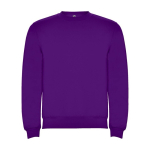 Jersey para niños de algodón y poliéster en punto 280 g/m2 Roly color morado