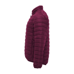 Chaqueta acolchada de 100% poliéster para hombre 290 g/m2 Roly color caoba vista lateral