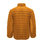 Chaqueta acolchada de 100% poliéster para hombre 290 g/m2 Roly color amarillo oscuro segunda vista trasera