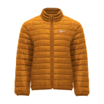 Chaqueta acolchada de 100% poliéster para hombre 290 g/m2 Roly color amarillo oscuro