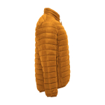Chaqueta acolchada de 100% poliéster para hombre 290 g/m2 Roly color amarillo oscuro segunda vista lateral