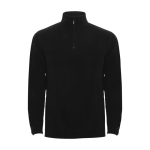 Jersey micropolar de 100% poliéster para hombre 155 g/m2 Roly color negro
