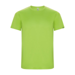 Camiseta técnica de 50% poliéster reciclado para hombre 135 g/m2 Roly color verde lima