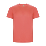 Camiseta técnica de 50% poliéster reciclado para hombre 135 g/m2 Roly color coral