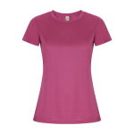 Camiseta técnica de 50% poliéster reciclado para mujer 135 g/m2 Roly color fucsia