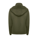 Chaqueta impermeable ligera unisex de poliéster 85 g/m2 Roly color verde militar segunda vista trasera