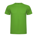 Camiseta técnica de punto piqué en poliéster para hombre 150 g/m2 Roly color verde manzana