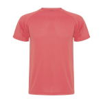 Camiseta técnica de punto piqué en poliéster para hombre 150 g/m2 Roly color coral
