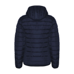 Chaqueta acolchada de poliéster con capucha para mujer 290 g/m2 Roly color azul marino segunda vista trasera