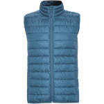 Chaleco aislante de poliéster tacto pluma para hombre 290 g/m2 Roly color azul bondi