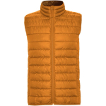 Chaleco aislante de poliéster tacto pluma para hombre 290 g/m2 Roly color amarillo oscuro