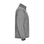 Chaqueta softshell de poliéster de 3 capas unisex 300 g/m2 Roly color gris segunda vista lateral