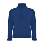 Chaqueta softshell de poliéster de 3 capas unisex 300 g/m2 Roly color azul real
