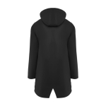 Chubasquero impermeable de poliéster para mujer 210 g/m2 Roly color negro segunda vista trasera
