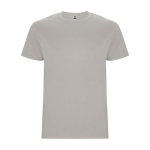 Camiseta con logo de algodón 100% en punto para hombre 190 g/m2 Roly color gris