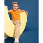 Camiseta de punto en algodón para niños para propaganda 190 g/m2 Roly color azul oscuro imagen de estilo de vida