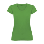 Camiseta de 100% algodón en punto para mujer 155 g/m2 Roly color verde tropical
