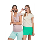 Camiseta de 100% algodón en punto para mujer 155 g/m2 Roly color aguamarina imagen de estilo de vida 2