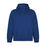 Sudadera hecha de un 57% de algodón orgánico unisex 300 g/m2 Roly color azul real