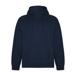 Sudadera hecha de un 57% de algodón orgánico unisex 300 g/m2 Roly color azul marino