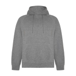Sudadera hecha de un 57% de algodón orgánico unisex 300 g/m2 Roly color gris claro jaspeado
