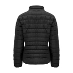 Chaqueta acolchada para mujer de 100% poliéster 290 g/m2 Roly color negro segunda vista trasera