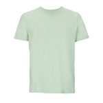 Camiseta unisex 100% algodón orgánico SOL'S Legend 175 g/m2 color verde pastel