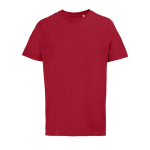 Camiseta personalizada unisex 100% algodón orgánico SOL'S Legend 175 g/m2 color rojo desaturado