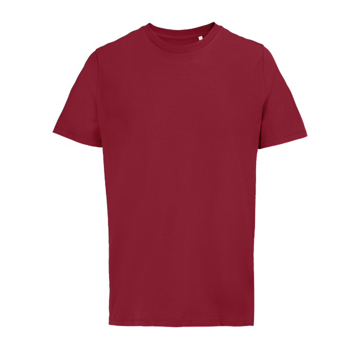 Camiseta personalizada unisex 100% algodón orgánico SOL'S Legend 175 g/m2 color rojo desaturado