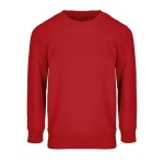 Sudadera algodón y poliéster reciclado niños SOL'S Columbia 280 g/m2 color rojo
