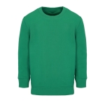 Sudadera algodón y poliéster reciclado niños SOL'S Columbia 280 g/m2 color verde octava vista