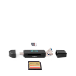 Dispositivo de lector de tarjetas SD a través de la aplicación vista principal