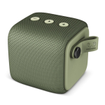 Altavoz cuadrado resistente al agua Fresh 'n Rebel Rockbox Bold S color verde oliva