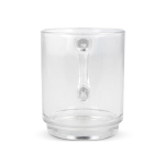 Taza de cristal resistente al calor para el té con capacidad de 260ml color transparente tercera vista