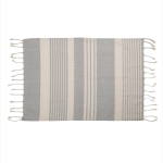 Toalla de algodón orgánico tipo Hammam en varios colores 50x70cm color beige