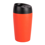Vaso para llevar personalizado unicolor compatible con cafeteras 240ml color rojo