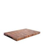 Tabla de cortar personalizada en forma rectangular de madera de acacia vista principal
