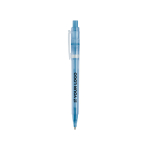 Bolígrafo de plástico mate hecho en UE con recambio Jumbo tinta azul vista principal
