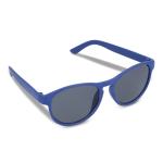 Gafas de sol hechas de paja de trigo en distintos colores UV400 color azul