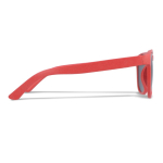 Gafas de sol hechas de paja de trigo en distintos colores UV400 color rojo tercera vista