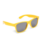 Gafas de sol de plástico 100% reciclado en varios colores UV400 color amarillo