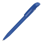 Bolígrafo Stilolinea hecho de plástico 100% reciclado de tinta azul color azul