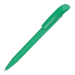 Bolígrafo Stilolinea hecho de plástico 100% reciclado de tinta azul color verde