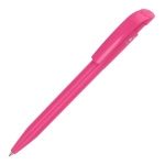 Bolígrafo Stilolinea hecho de plástico 100% reciclado de tinta azul color rosa