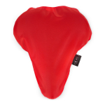 Funda para sillín de bicicleta reciclada en varios colores RPET color rojo cuarta vista