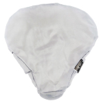 Funda para sillín de bicicleta reciclada en varios colores RPET color blanco segunda vista