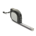 Cinta métrica de 2 metros con muñequera para un fácil transporte color negro
