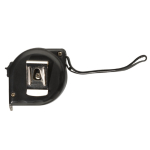 Cinta métrica de 2 metros con muñequera para un fácil transporte color negro tercera vista