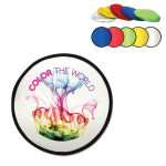 Frisbee de nylon plegable disponible en varios colores con su funda